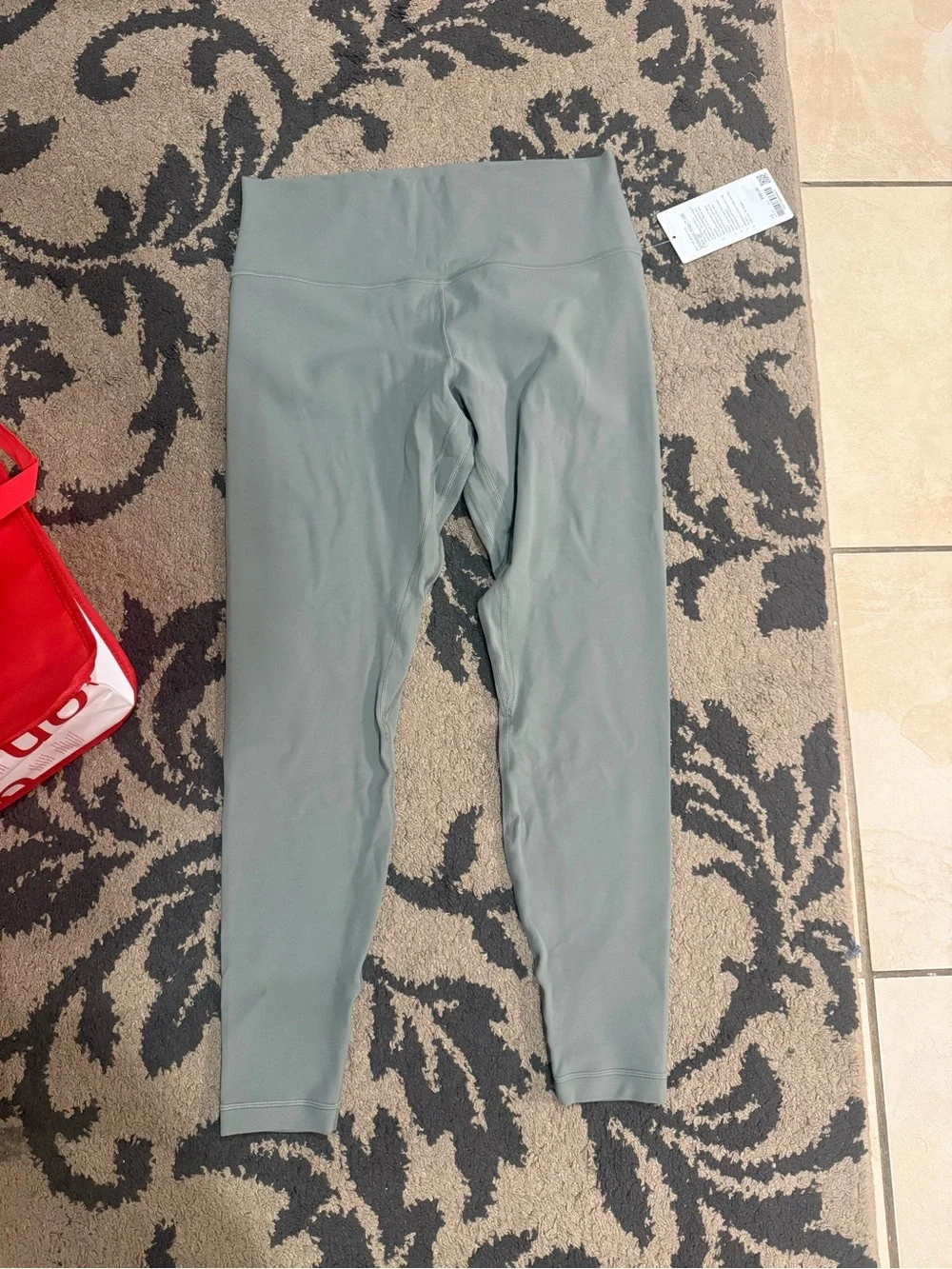 Lululemon Sage Green High-Rise Leggings